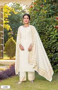 Folyo baskılı salwar kameez dupatta ile tam set rayon kurtis orijinal kalite ile parti giymek kurti plazo bayanlar için set - Product Image 4