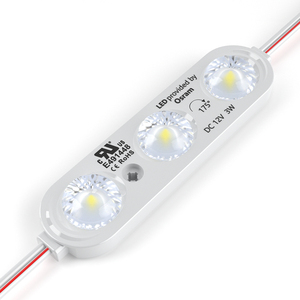 Светодиодные огни, водонепроницаемый светодиодный цветной модуль pcb dc12v 3w smd 2835, впрыскиваемый Светодиодный модуль для вывесок - Product Image 2