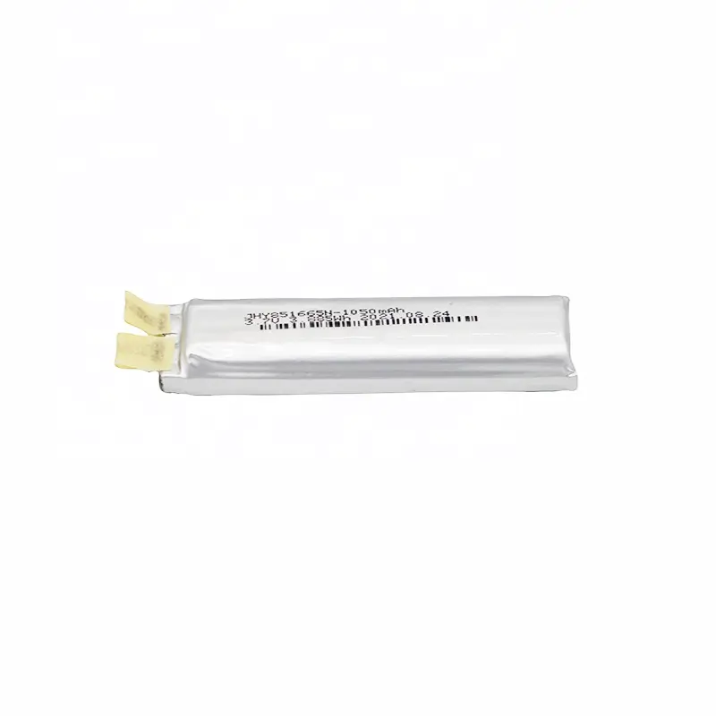 Литий-полимерная аккумуляторная батарея JHY празматическая lipo 851665N 3,7 в 1050 мАч