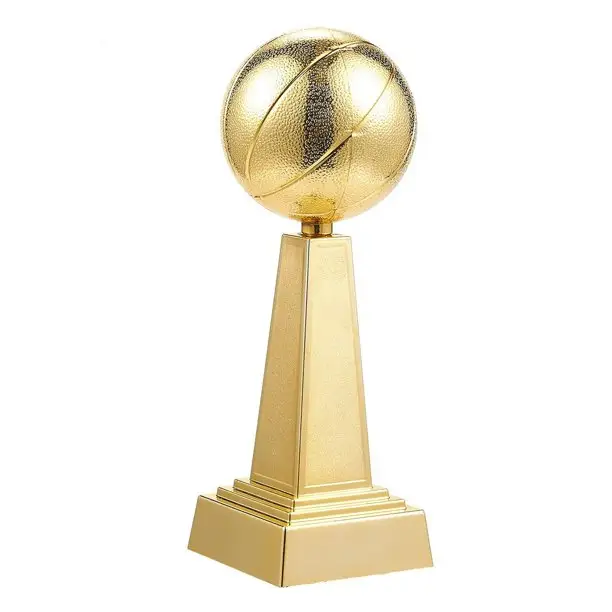 Günstige Auszeichnungen Geschenke Maßge schneiderte Meisterschaft Sport Gold Bronze Basketball Trophäen Metall Trophäe Mementos Antique Crafts Trophy