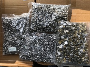 认证弹簧按扣螺柱超质量重型15毫米黄铜金属按扣 - Product Image 6