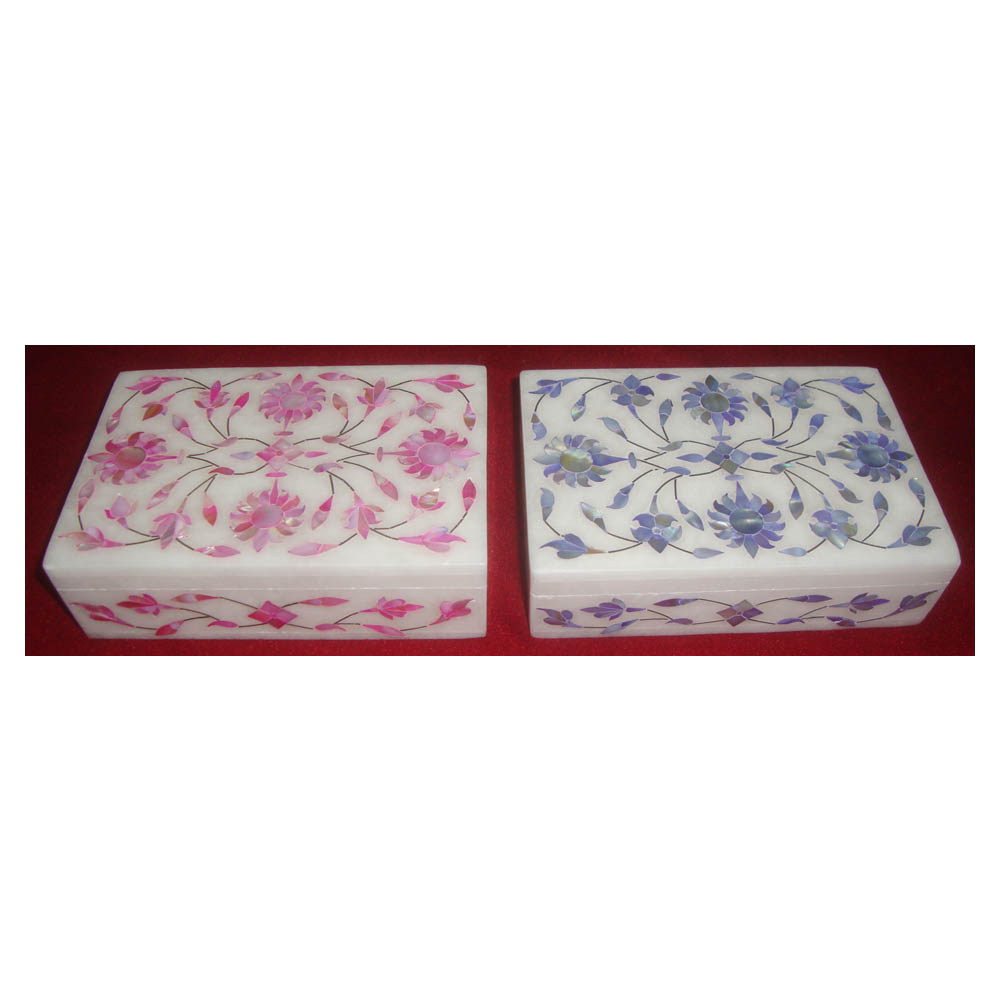 Bleu et rose