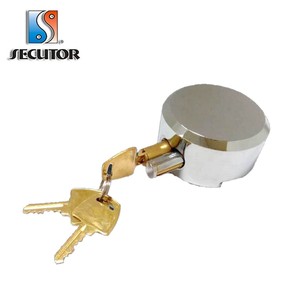 Tayvan Made In 73mm yuvarlak çelik gizli köstek asma kilit hasp ve zımba kilidi - Product Image 2