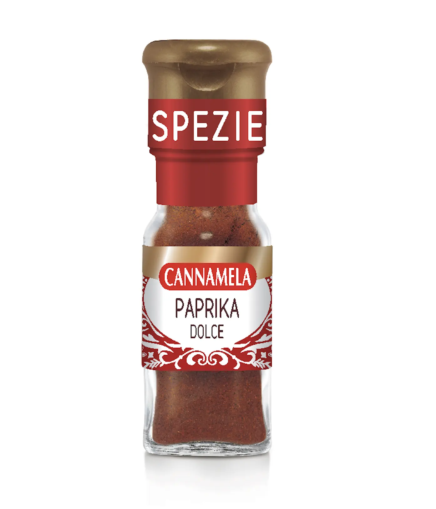 Top Premium Qualität Italienisches Essen Gesundes Paprika Mildes Pulver Canna mela Zum Würzen 1 Glas 25g