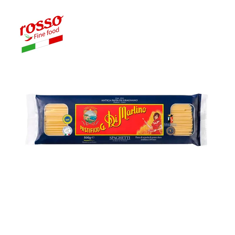 Migliori maccheroni per importatori e grossisti PGI Pasta Di Gragnano Igp Formato Spaghetti 500 G - Made in Italy per i distributori