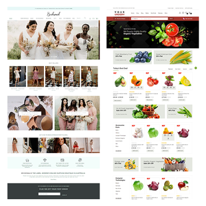 Web sitesi tasarımı pazarlamacılar Web tasarımcısı ve geliştiriciler Wordpress B2C Online alışveriş PHP e-ticaret uygulaması Webshop geliştirme