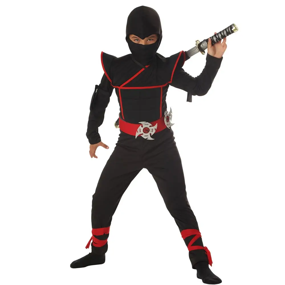 Costume Ninja pour enfants et adultes, nouvelle collection