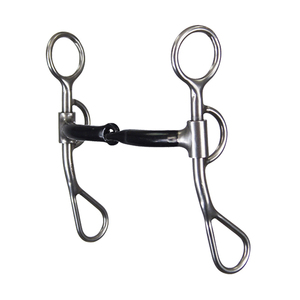 Ngựa Đen Ngọt Sắt Kết Hợp Shank Bits Coronet Argentina Snaffle Bit Ngựa Tack Và Bits - Product Image 1