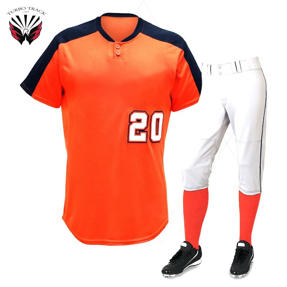 Vuelos de béisbol uniformes nueva llegada ropa de entrenamiento de béisbol uniforme de Softball 100% poliéster sublimado uniforme de béisbol de los hombres