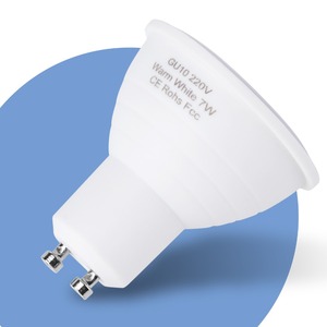 220V OEMGU5.3ラウンドCOBSMD7W天井MR16ランプGU10ピンLEDスポット電球 - Product Image 4