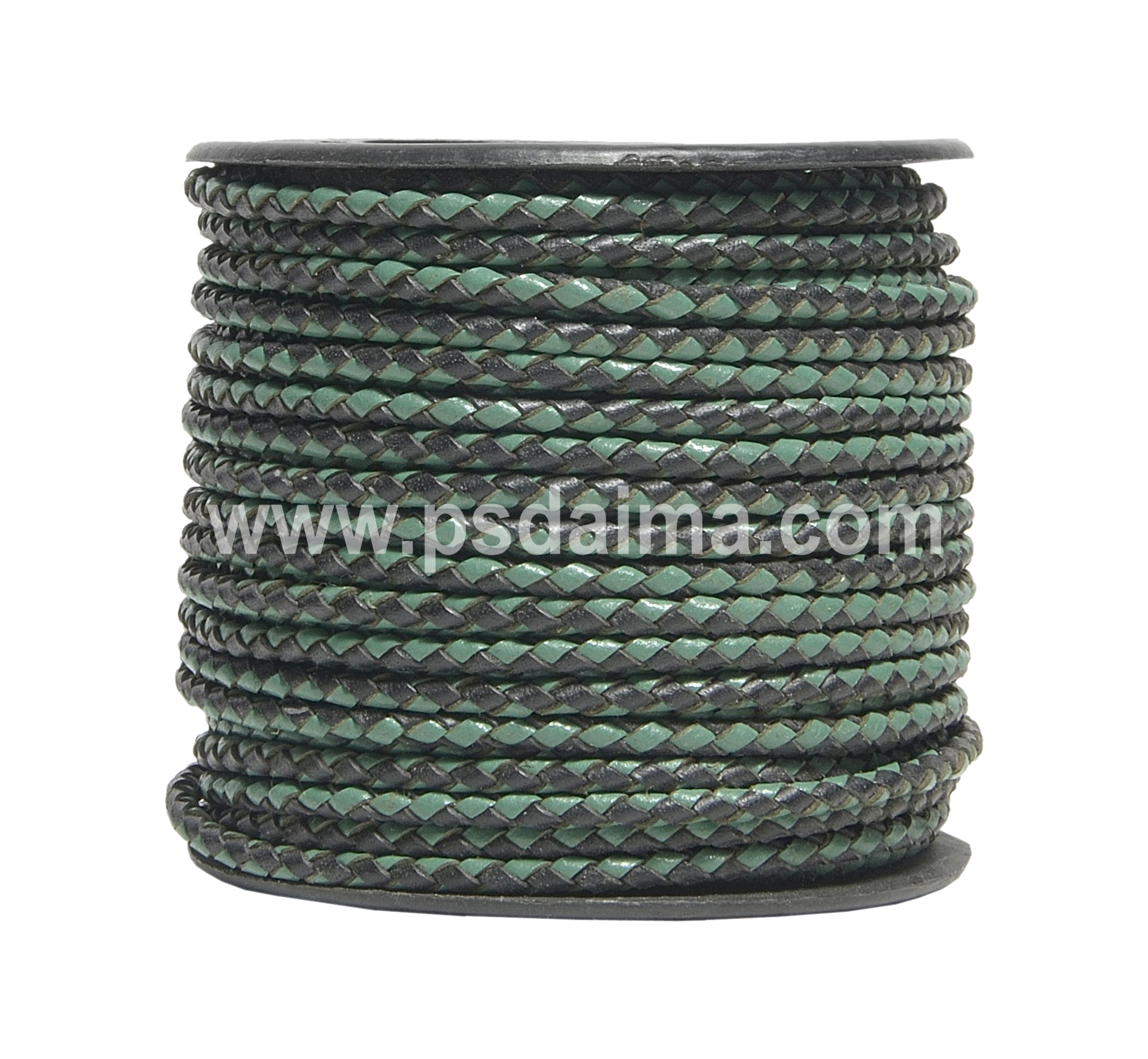 Black with Light Green