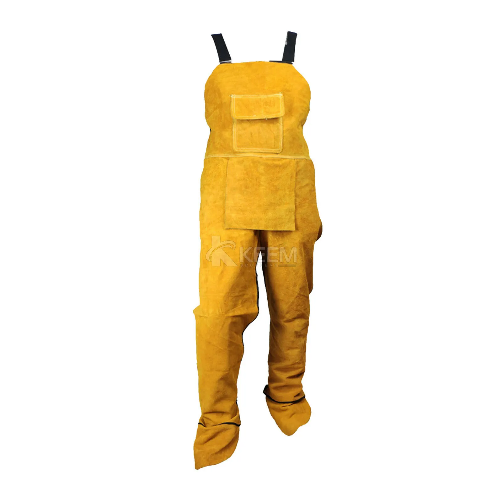 Heavy Duty Welding Clothing Welding Apron Split Leg Heat Flames Resistant Leather Welding Work Jackets