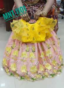 美丽的印度专属设计师儿童穿Lehenga <span class=keywords><strong>Choli</strong></span>女孩传统的lehenga <span class=keywords><strong>choli</strong></span>