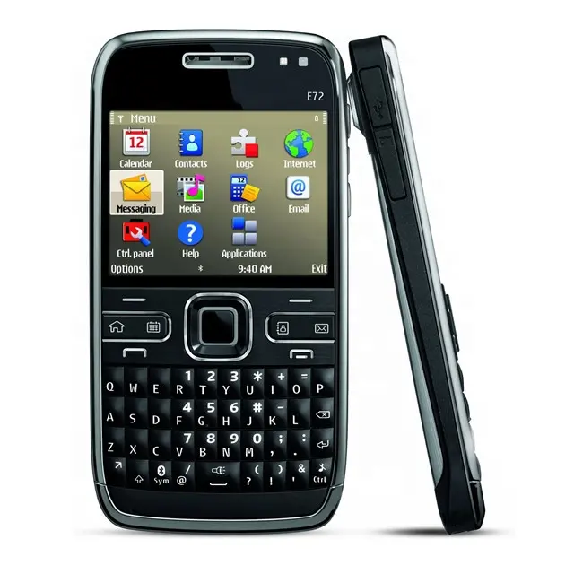 Nokia E72 QWERTY โทรศัพท์มือถือ,ปลดล็อคโทรศัพท์มือถือ3G บาร์แบบง่ายๆจากโรงงานต้นแบบ