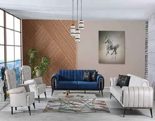 Conjunto de sofás para sala de estar, mueble moderno y lujoso de alta calidad, el más vendido