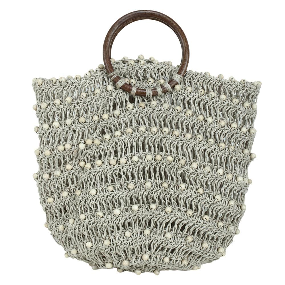 Jute with colored jute