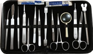 Gelişmiş diseksiyon kiti-botanik veteriner tıbbi öğrenci tam Dissection Kit seti ile paslanmaz çelik aletler için Dis - Product Image 3