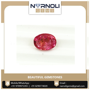 Ihracatçı değerli taş karat Burma yakut 8X6mm Oval yönlü taş ucuz fiyata - Product Image 6