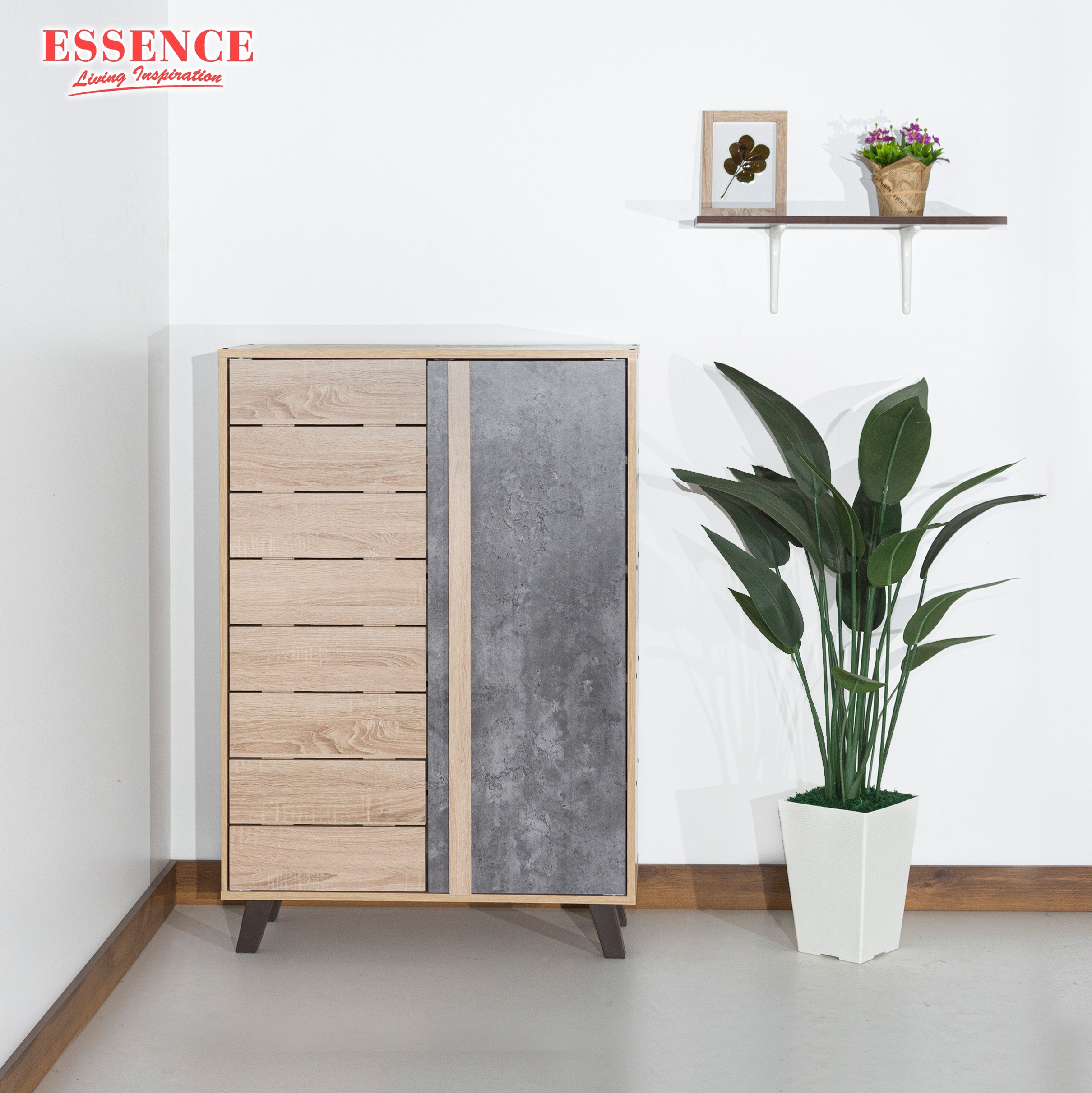 Light Somana Oak + Light Marble