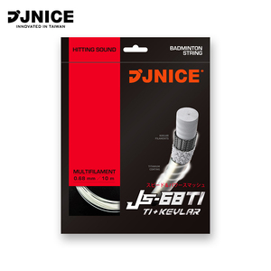 JNICE JS-68 Ti 0.68毫米纳米钛涂层羽毛球拍串