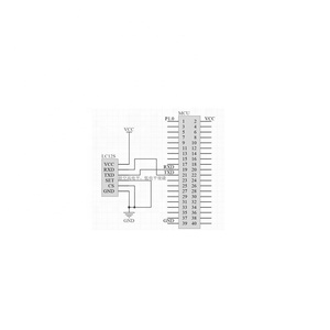 Taidacent LC12S BK2461 Chip 128 CH UART inalámbrica de datos transparente Módulo de transmisión 2,4G inalámbrico serie módulo transceptor - Product Image 5
