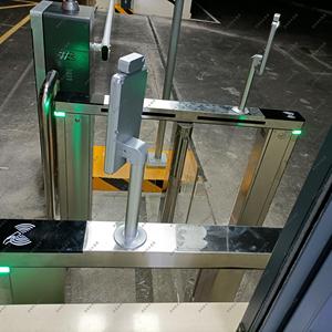 Qigong durevole Speed Gate ingresso tornello Flap sistema di controllo di accesso con barriera a oscillazione - Product Image 4
