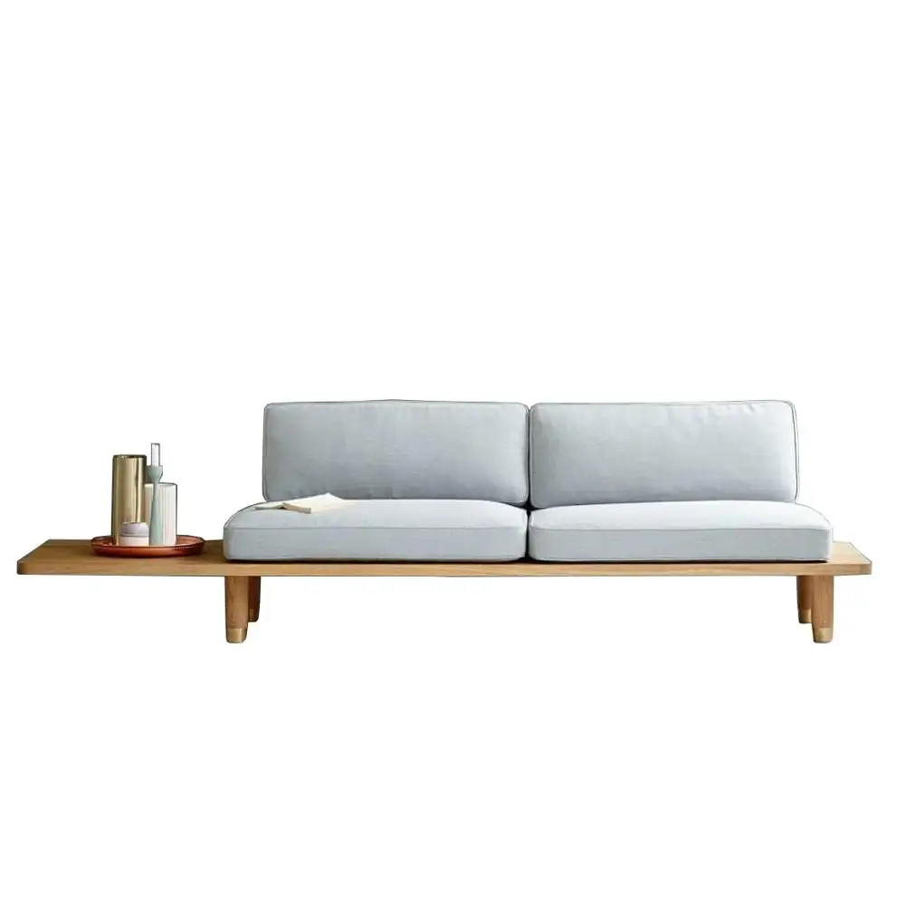 Mobiliário moderno da sala de estar do vietnã estilo europeu design de sofá de madeira
