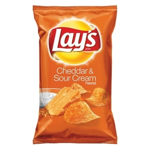 Bırakır <span class=keywords><strong>Cheddar</strong></span> ve ekşi krema aromalı patates cipsi 7.75 Oz çanta