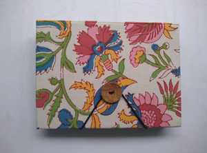 Designer Indian <strong>Notebook</strong> Handmade Journal Diary Beautiful Floral Printed Cover Journal <strong>Notebook</strong> Office Diary - Product Image 4