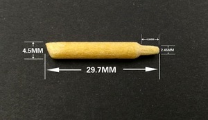10/confezione 0.5/0.7/1.0/2.0/3.0/4.3/4.5/5.0mm scalpello tondo fine punta piatta nylon acrilico poliestere sostituzione pennarello pennino