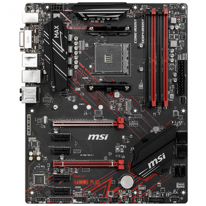 MSI B450 게이밍 플러스 MAX 사용 마더 보드 B450 칩셋 지원 1 소켓 AM4 용 2 세대 및 3 세대 AMD Ryzen 프로세서 - Product Image 2