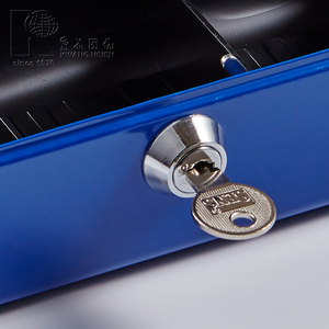 Kwang Hsiehメタルコインバンクキーロック機能付き実用的なキー節約マネーボックス - Product Image 5
