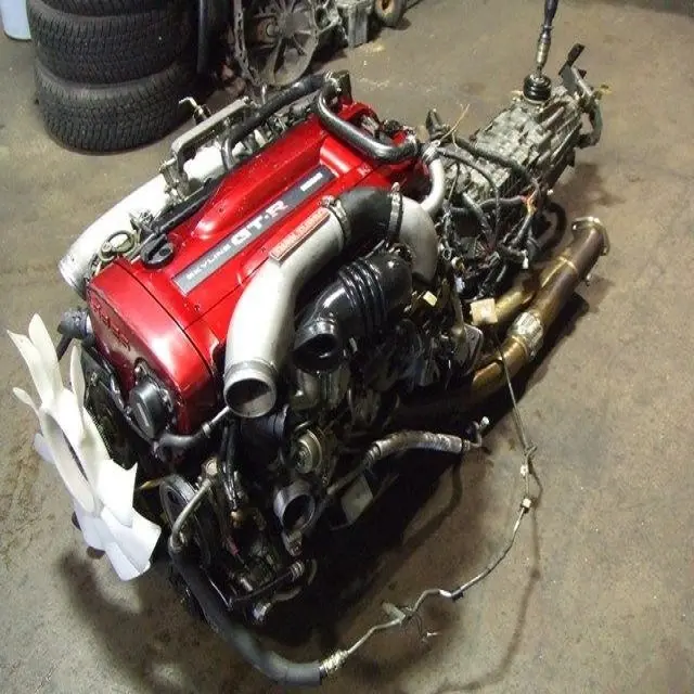 Skyline R34/ R32/ R23 GTR RB26DETT Motor getriebe