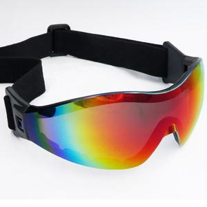 Özel Logo baskılı spor gözlük anti-sis PC lens ayna kaplama unisex güneş gözlüğü