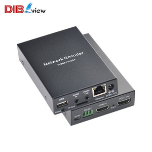 Codificatore Video di rete Dibview per apparecchiature IPTV OTT Live Streaming H265 HEVC H264 supporto TF Card Radio TV Broadcasting - Product Image 1