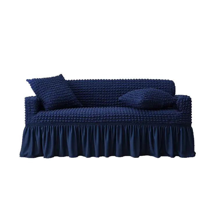 Polyester Plain Jacquard Vật Che Phủ Phổ Co Giãn Spandex Couch Seat Đàn Hồi Stretch Sofa Bìa