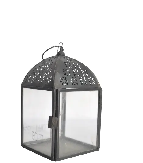 Linterna colgante decorativa nbbest, decoración de mesa de zinc antiguo, vela de metal, diseño marroquí