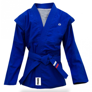 OEM Sambo เครื่องแบบความต้องการของคุณโลโก้แบรนด์ที่มีคุณภาพสูงศิลปะการต่อสู้สวมใส่ Sambo Gi - Product Image 4