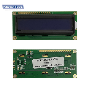 1601A dot matrix COB interfaccia MPU a 8 bit 16X1 caratteri STN blu negativo monocromatico MPU modulo display LCD - Product Image 6