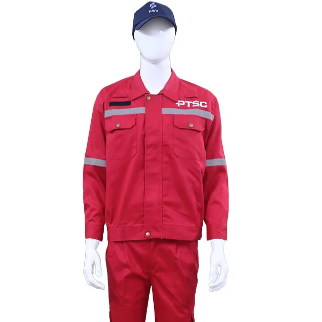 विरोधी आग कपड़े लौ Retardant परिधान 100% आग Retardant Coverall वियतनाम में किए गए