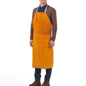 Personal Protection / Heat Resistance Welding Gloves, Apron, Cloak, Leggings and Shoe Cover Made of Premium Cow Split Leather