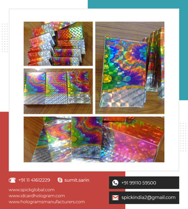 Film Difraksi Holografik Multi Dimensi Kualitas Tinggi Suplai Massal - Product Image 5