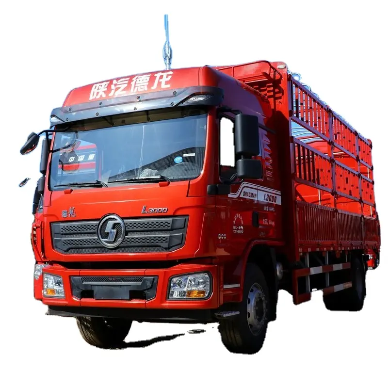 Shacman caminhões cargo usados 220hp 4x2 caixa de carga para venda com bom preço