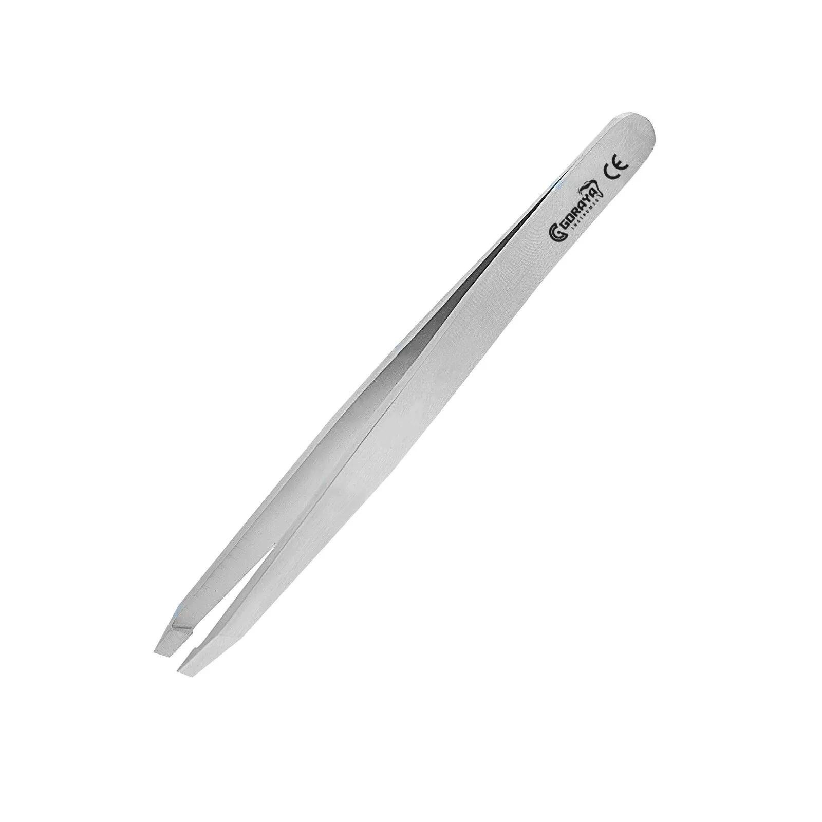 HOT SALE GORAYA GERMAN Pro Eyebrow Tweezers Professional Slanted Tip Hair Removal Beauty Salon New CE ISO APPROVED
