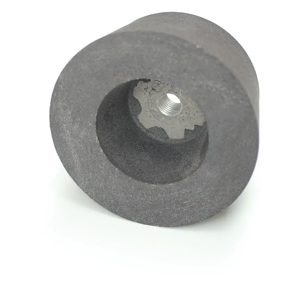 Almofada de polimento de aço inoxidável, 100mm, copo, disco de resina, roda para pedra, disco abrasivo, tigela, tipo xmgt