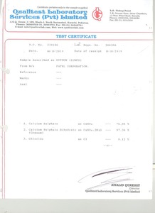 Yüksek saflıkta doğal alçı küreleri seramik ve gübre endüstrisi - Product Image 6