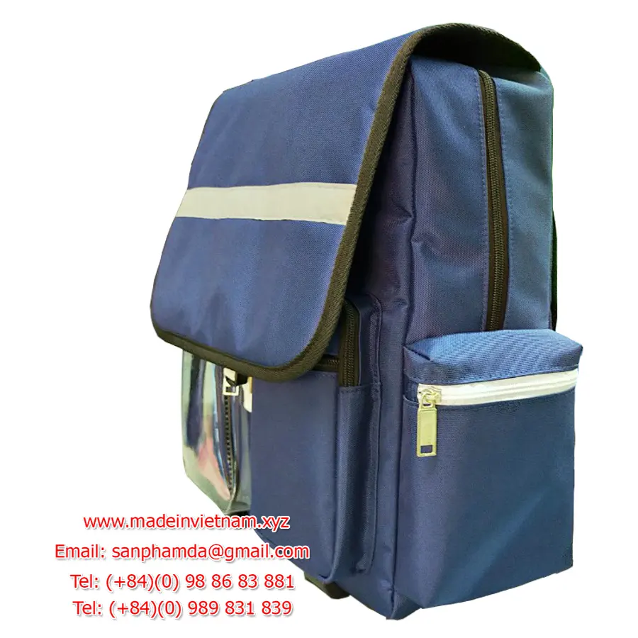 OEM ODM مخصصة اللون المارون البحرية الأزرق اللون البوليستر للجنسين على ظهره طفل الطفل الأطفال حقيبة مدرسية