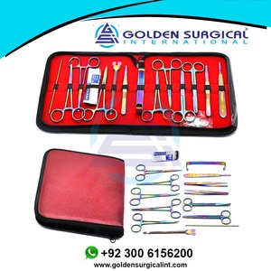 Diseksiyon kiti-çoklu gökkuşağı renk 23 adet gelişmiş laboratuvar diseksiyon kiti-anatomi ve biyoloji öğrencileri laboratuvar, veteriner, botanik - Product Image 2