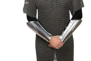 Medieval Knight <strong>Armor</strong> Pair of Pauldrons &amp; Gorget Shoulder <strong>Armor</strong> CHMN351 - Product Image 4