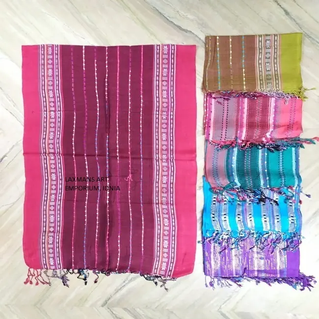 Venta caliente 2023 verano moda viscosa rayas impresas bufandas/estolas al por mayor de La India